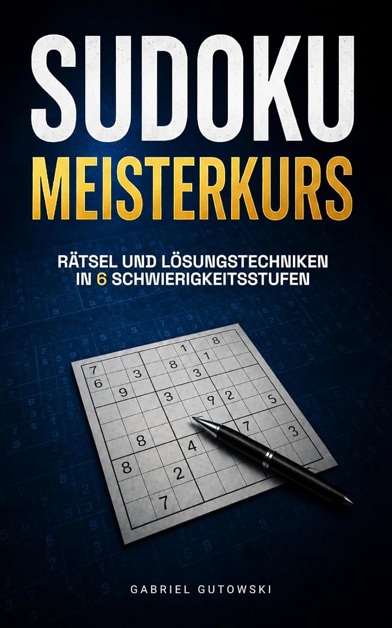 Cover: Sudoku Meisterkurs